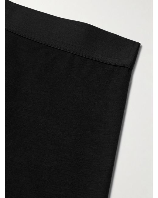 Boxer di Zimmerli of Switzerland in Black da Uomo