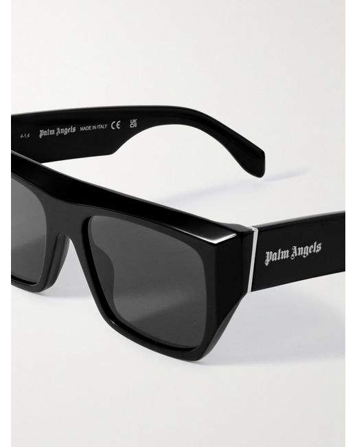 Palm Angels Niland Sonnenbrille mit D-Rahmen aus Azetat in Black für Herren