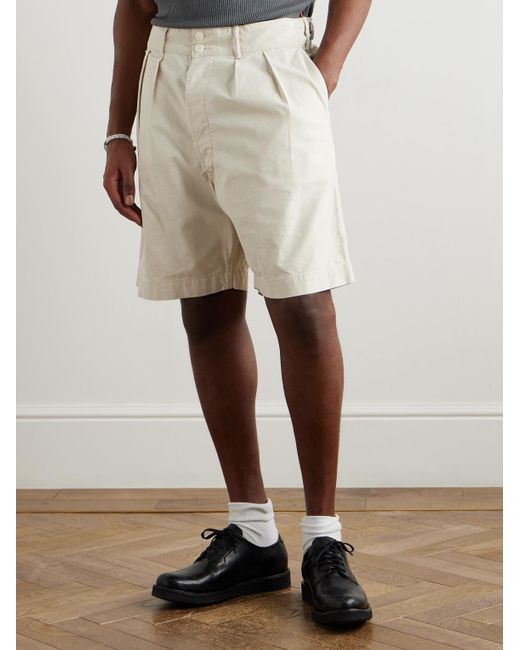 Shorts A Gamba Dritta di RRL in Natural da Uomo