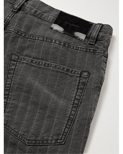 Our Legacy Vast gerade geschnittene Jeans mit Streifen in Gray für Herren