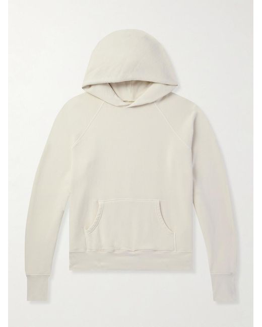 Les Tien Natural Soft Cotton-Jersey Hoodie for men
