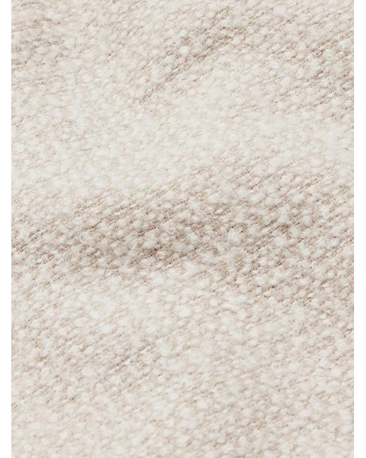 FRAME White Tweed Overshirt for men