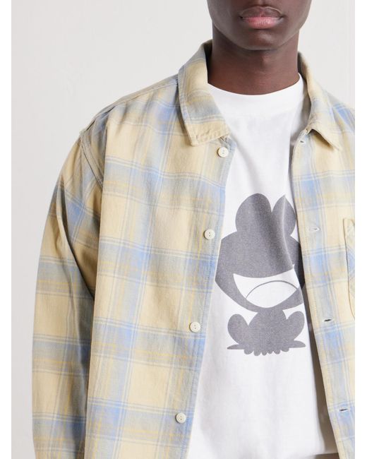 Remi Relief White Frog Printed Cotton-Jersey T-Shirt for men