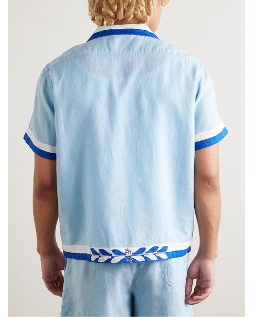 Camicia di Bode in Blue da Uomo
