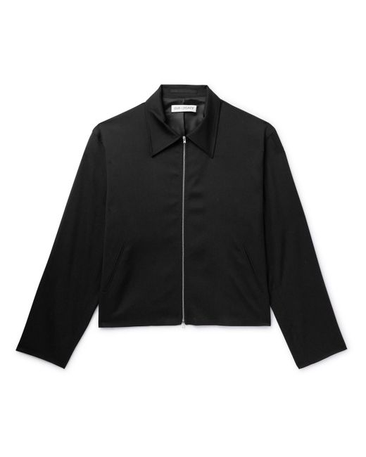 Our Legacy Black Wool-Twill Blouson Jacket for men