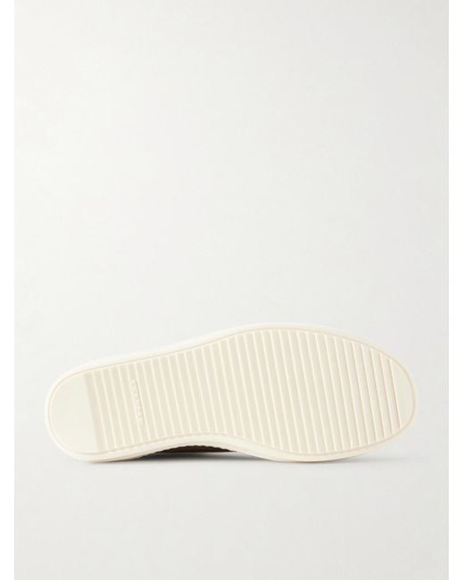 Rick Owens Natural Ramones Denim Sneakers for men