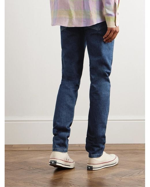 A.P.C. Blue Petit New Standard Slim-Fit Jeans for men