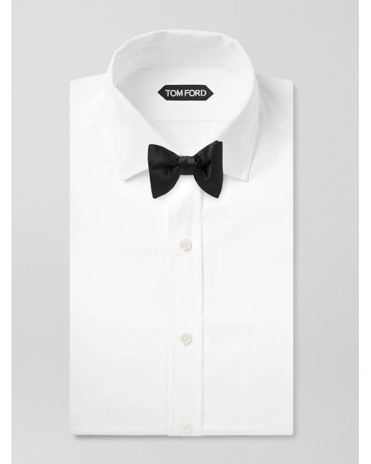 Papillon Preannodato di Tom Ford in Black da Uomo