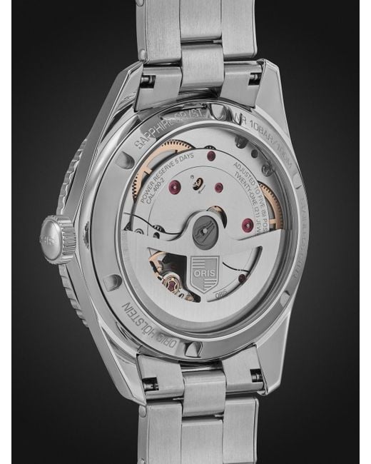 Oris Black Divers Sixty-Five Automatic Stainless Steel Watch, Ref. 01 400 7772 4054-07 8 20 18 for men