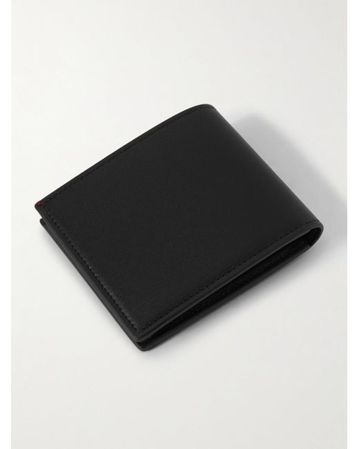 Brunello Cucinelli Black Leather Wallet for men