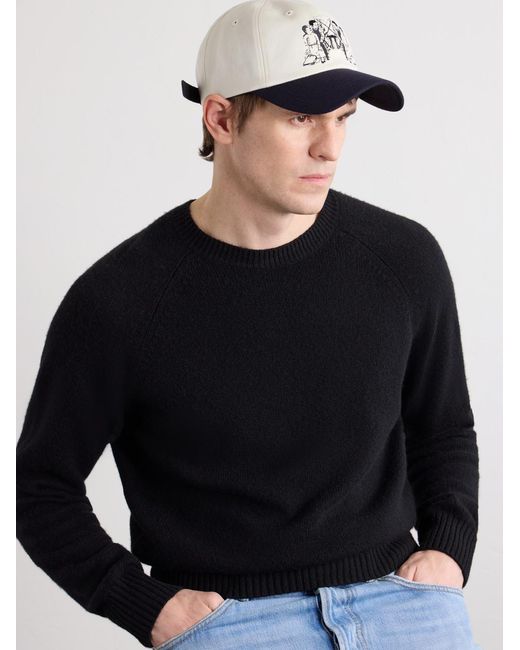 Enfants Riches Deprimes White Seesaw Kids Logo-Embroidered Cotton-Twill Baseball Cap for men