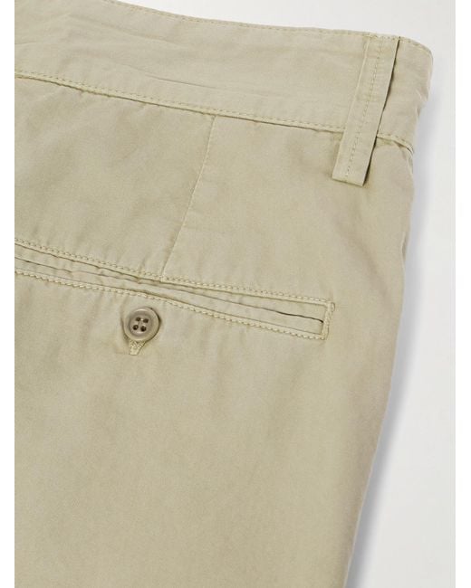A.P.C. Natural Andrew Straight-leg Cotton Shorts for men