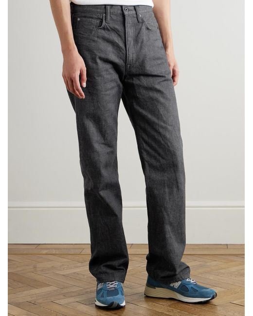 Kapital Gray Monkey Straight-leg Jeans for men