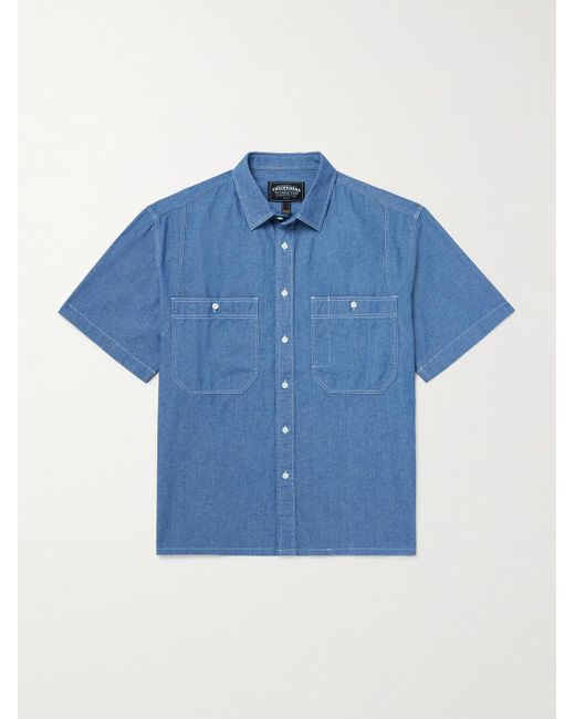 Camicia di FRIZMWORKS in Blue da Uomo