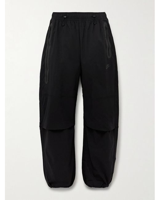 Pantaloni A Gamba Dritta di Nike in Black da Uomo
