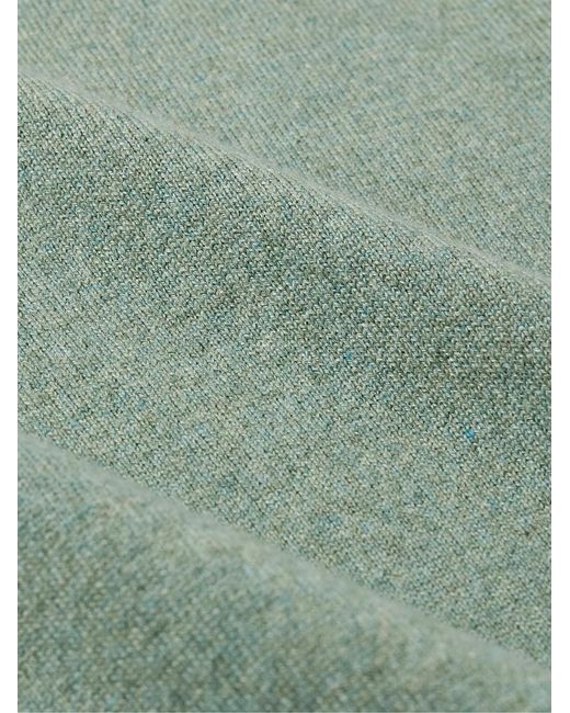 Loro Piana Green Slim-Fit Baby Cashmere Sweater for men