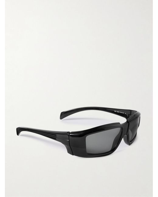 Rick Owens Black Rick D-frame Acetate Sunglasses for men