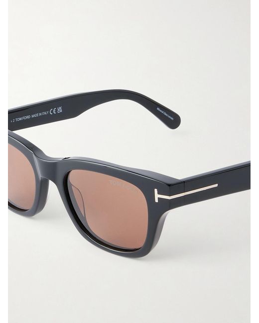 Tom Ford Multicolor Caleb-02 Square-Frame Acetate Sunglasses for men