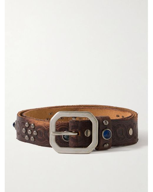 Cintura di RRL in Brown da Uomo