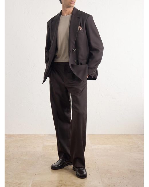 Zegna White Cashmere And Silk-blend Sweater for men