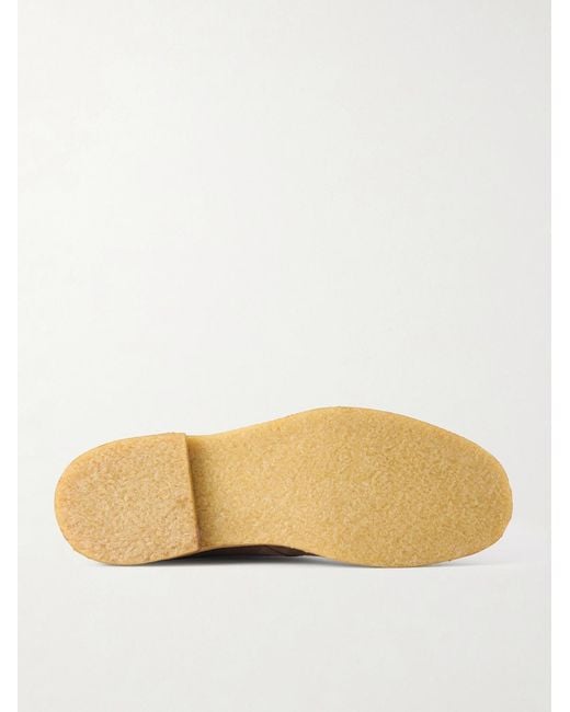 Officine Creative Brown History 003 Suede Desert Boots for men