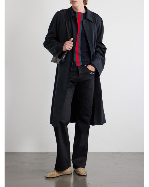 Gucci Blue Shell Car Coat for men
