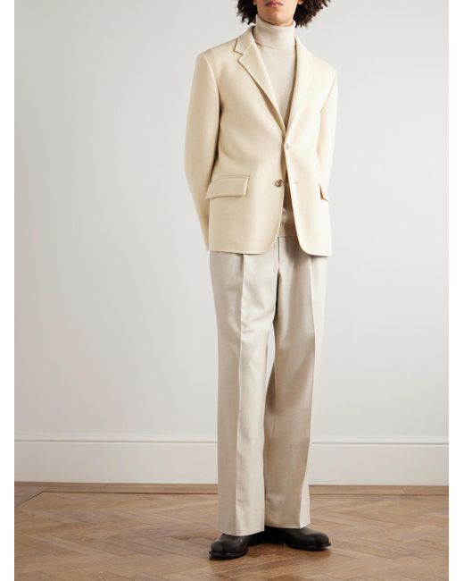 Loro Piana Natural Paolo Double-Faced Baby Cashmere Blazer for men