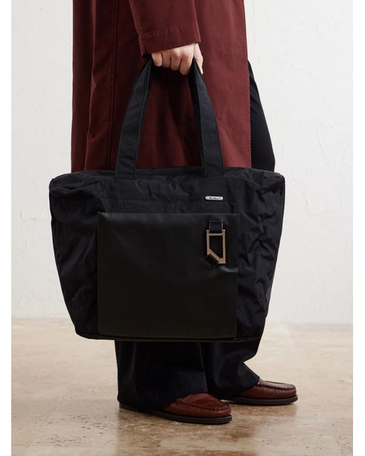 Db Journey Black Entour Shell Tote Bag for men