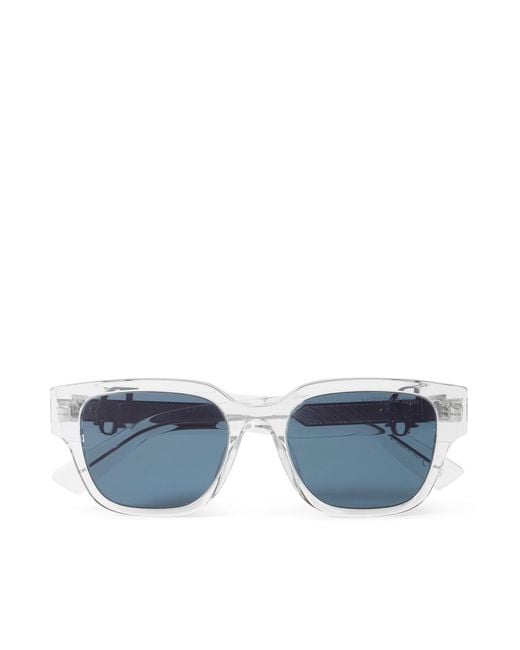 Dior Blue Diorobliques1I Square-Frame Acetate Sunglasses for men