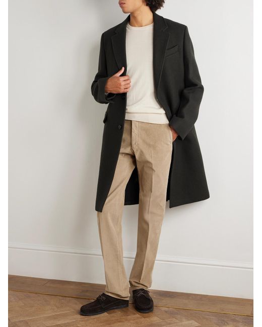 Slowear Natural Incotex Straight-Leg Cotton-Blend Corduroy Trousers for men