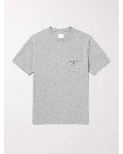 Aimé Leon Dore Gray Clothier Logo-Print Cotton-Jersey T-Shirt for men