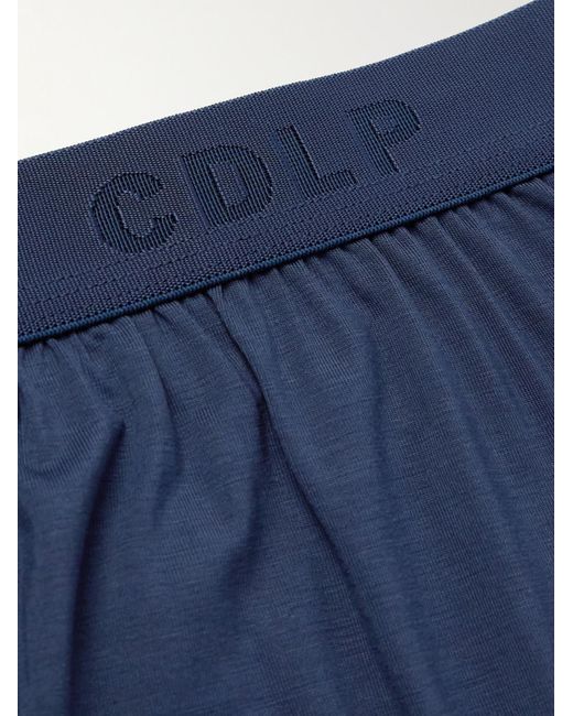 CDLP Blue Three-pack Slim-fit Stretch-lyocell Boxer Shorts for men