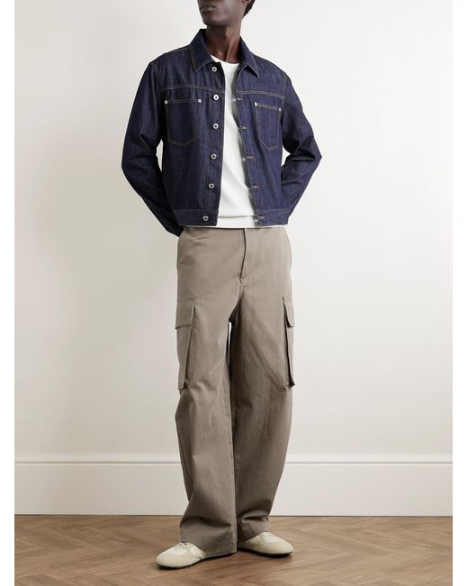 Bottega Veneta Blue Denim Jacket for men