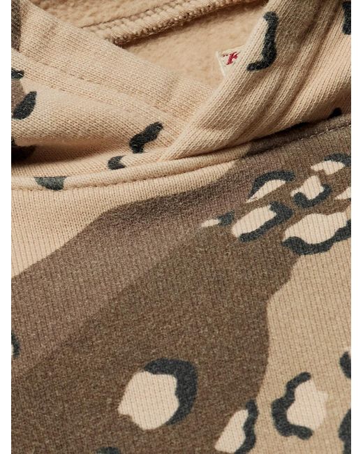 Kapital Natural Peckish Choco-Chip Printed Cotton Hoodie for men
