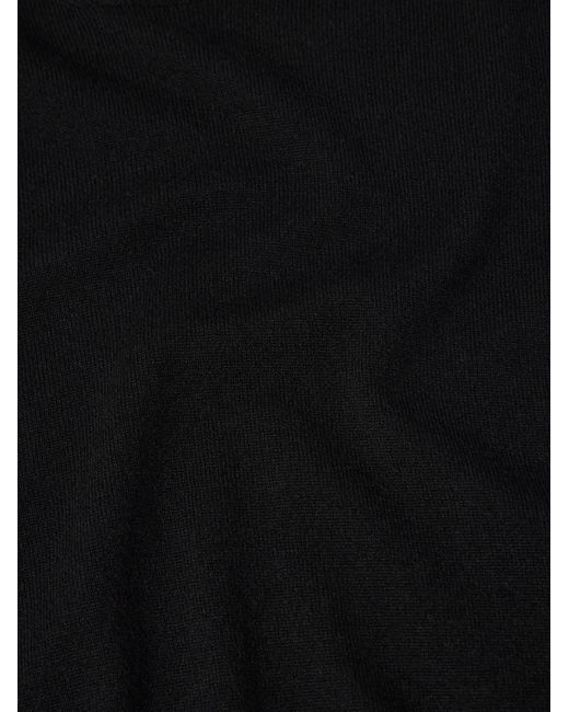 Brunello Cucinelli Black Cashmere Rollneck Sweater for men
