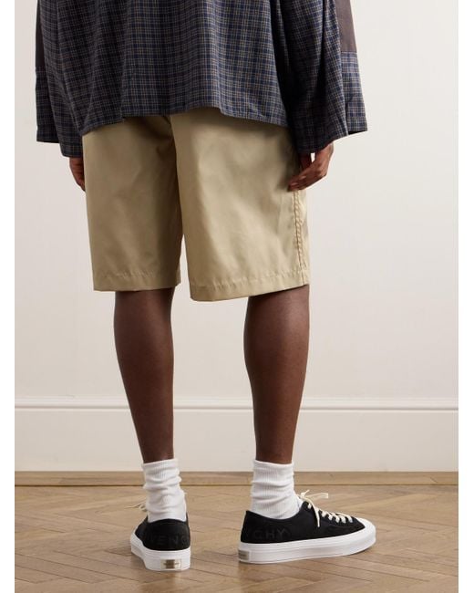 Givenchy Natural Straight-Leg Shell Shorts for men
