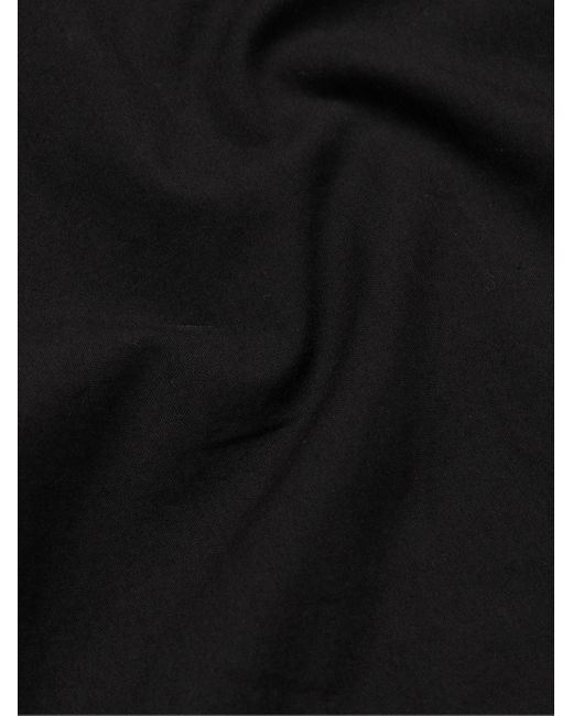 James Perse Black Standard Cotton Shirt for men