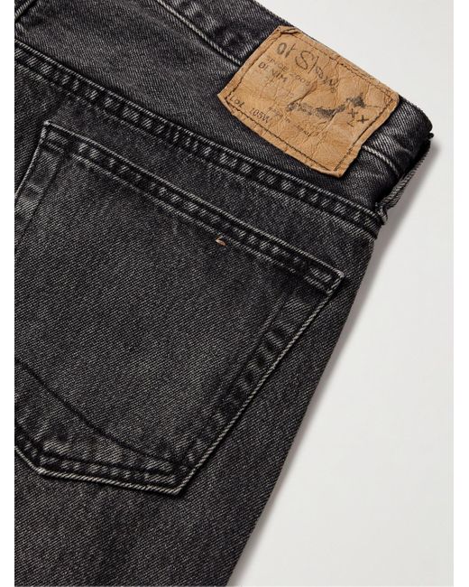 Orslow Gray 105 Straight-Leg Jeans for men