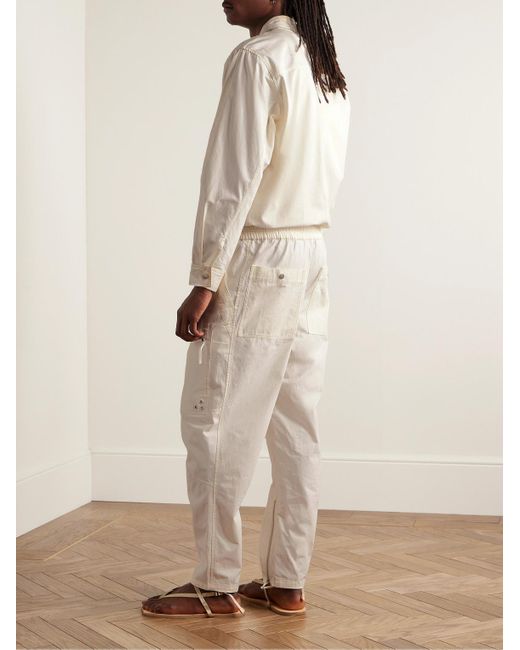 Isabel Marant Natural Nelio Cotton Jumpsuit for men