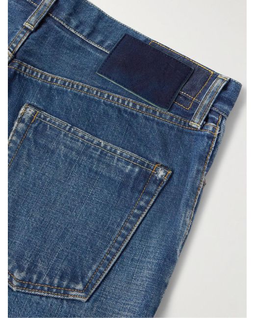 Visvim Blue Social Sculpture 21 Slim-fit Straight-leg Jeans for men