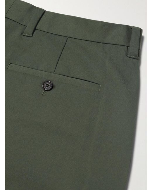 NN07 Green Paw 1089 Straight-Leg Cotton-Blend Twill Trousers for men