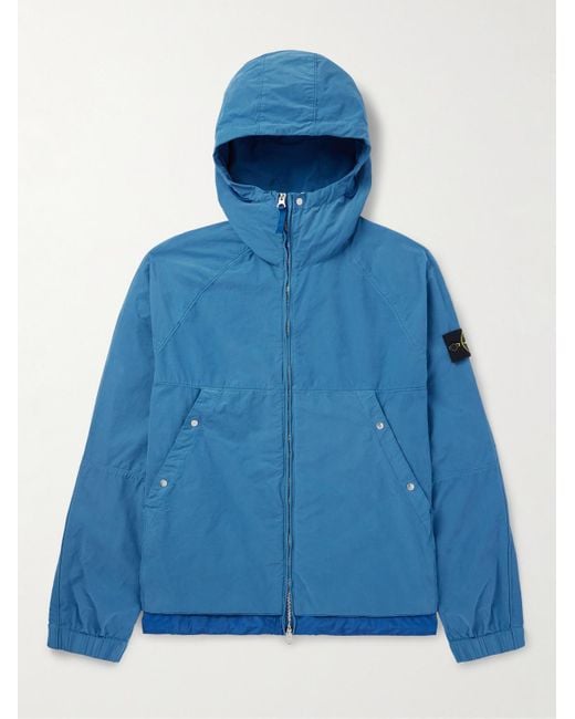 Stone island blue coat hotsell