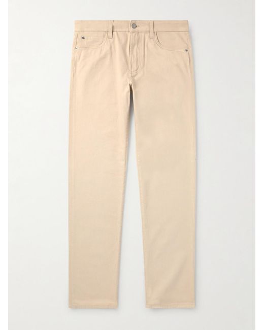 Loro Piana Natural Quarona Slim-Fit Straight-Leg Jeans for men