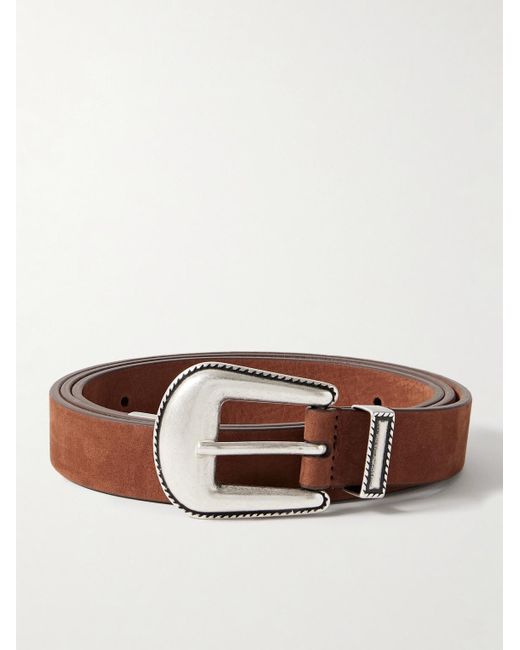 Cintura Stile Western di Andersons in Brown da Uomo