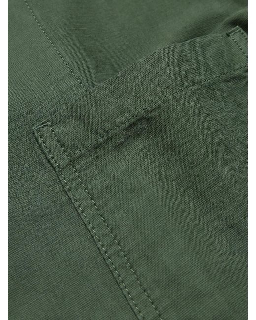 Norse Projects Green Tyge Cotton And Linen-blend Overshirt for men