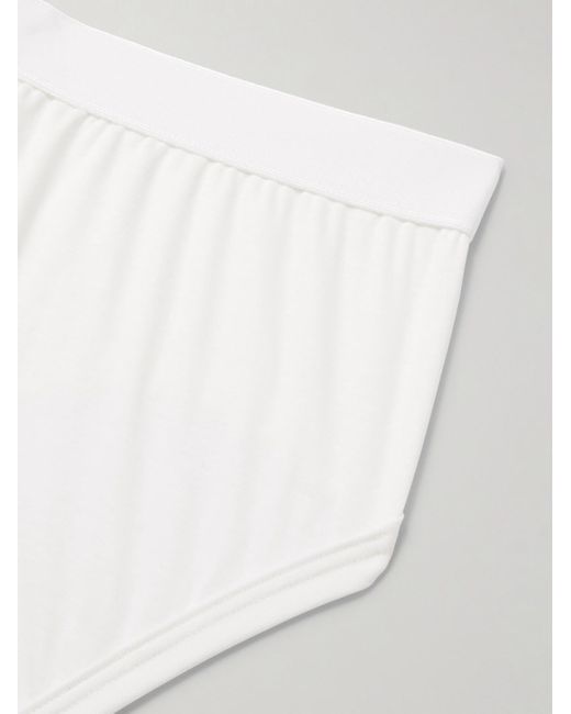 Zimmerli of Switzerland White Sea Island Cotton Briefs for men