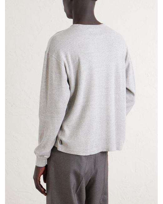Neighborhood White Cotton-Jersey Sweater for men