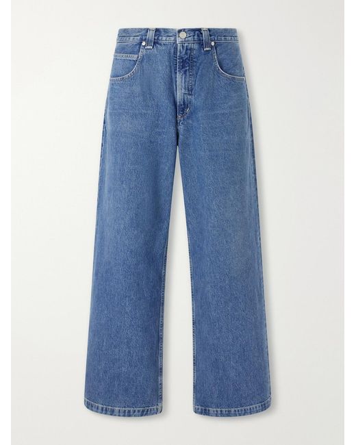 Agolde Blue Grover Wide-Leg Jeans for men