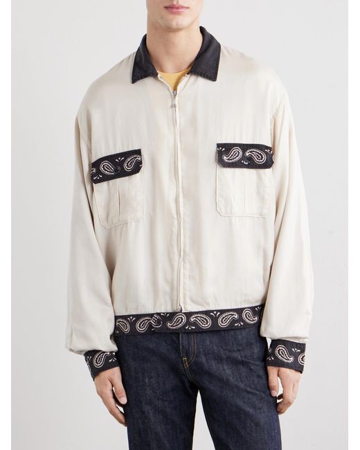 Kapital Natural Rayon Twill Jacket for men