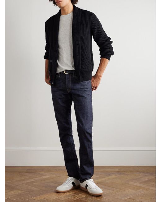 Tom Ford Blue Slim-Leg Jeans for men